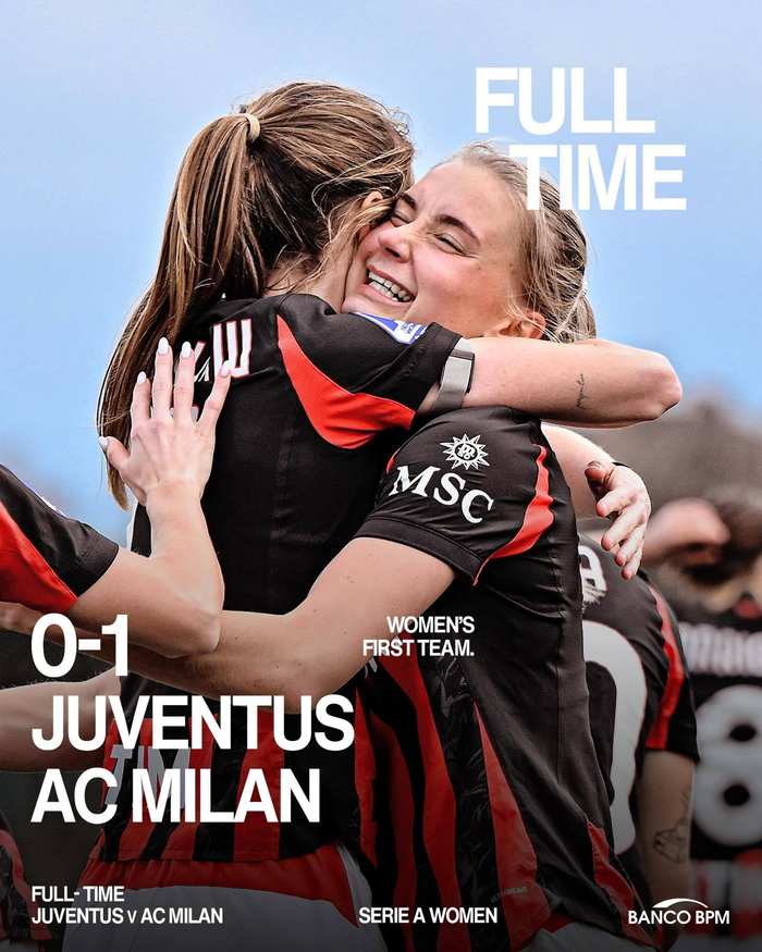 九游娱乐-米兰女足客场1比0力克尤文图斯|AC米兰|女足联赛|意甲|尤文图斯女足|ac米兰_新浪体育_新浪新闻